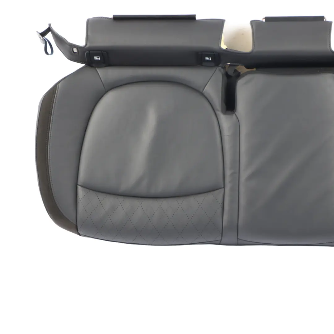 Bench Sport Leather Cross Punch Carbon Black to Mini Countryman F60 Rear with Part number 7939346 Mini Countryman F60 Rear Bench Sport Leather Cross Punch Carbon Black - SKU 7939346 - Part number 7939346