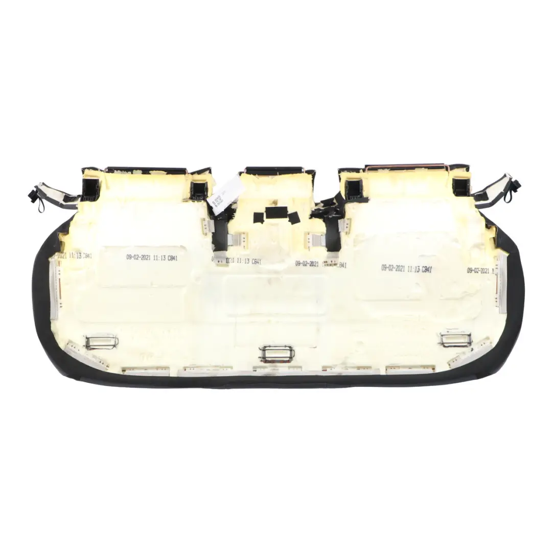 Bench Sport Leather Cross Punch Carbon Black to Mini Countryman F60 Rear with Part number 7939346 Mini Countryman F60 Rear Bench Sport Leather Cross Punch Carbon Black - SKU 7939346 - Part number 7939346