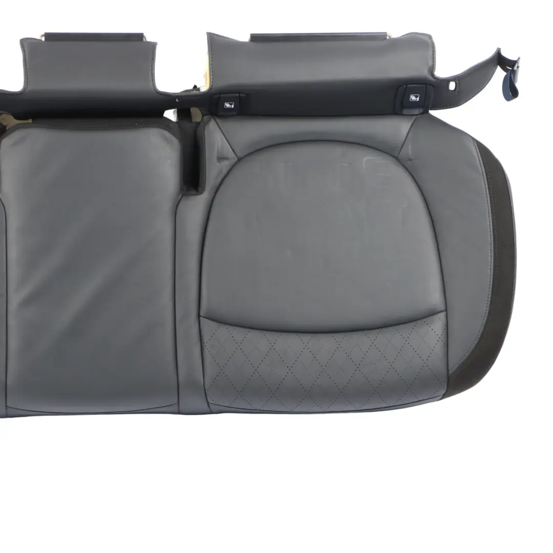 Bench Sport Leather Cross Punch Carbon Black to Mini Countryman F60 Rear with Part number 7939346 Mini Countryman F60 Rear Bench Sport Leather Cross Punch Carbon Black - SKU 7939346 - Part number 7939346