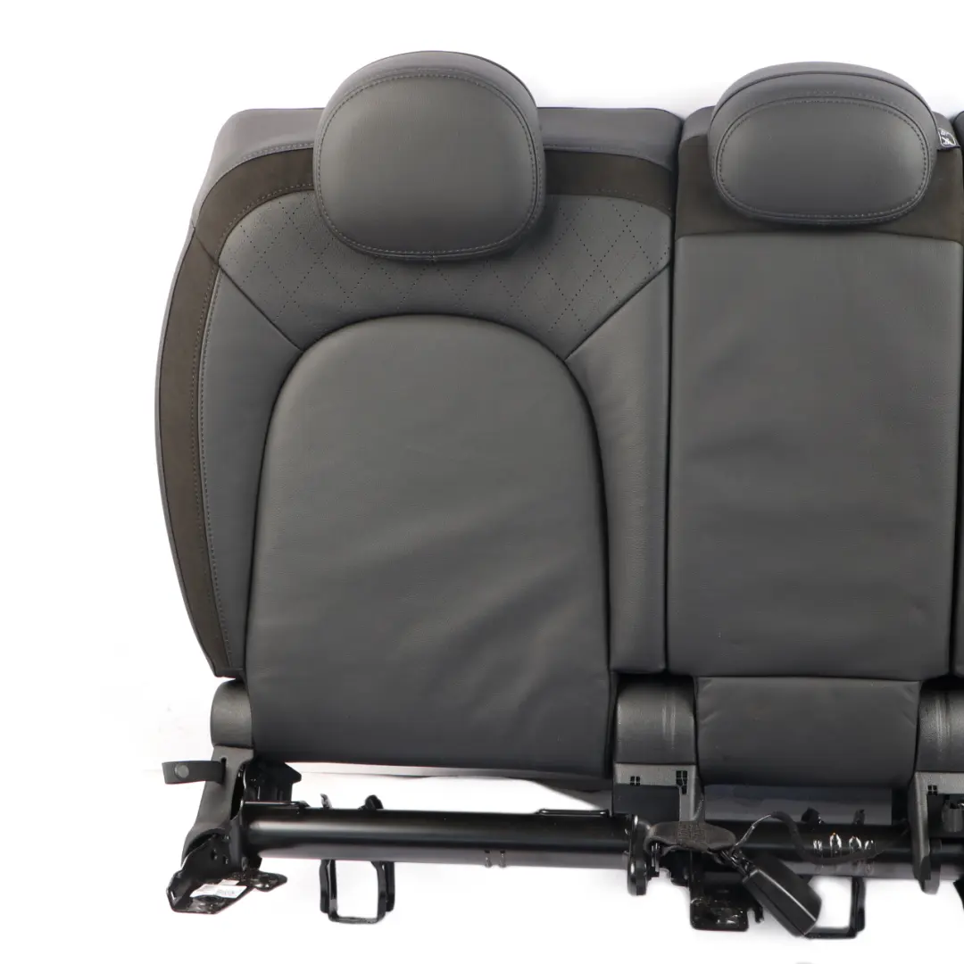 Mini F60 Rear Seat Left Right N/O/S Backrest Leather Cross Punch Carbon Black - SKU 7939347/7939348 - Part number 7939347/7939348