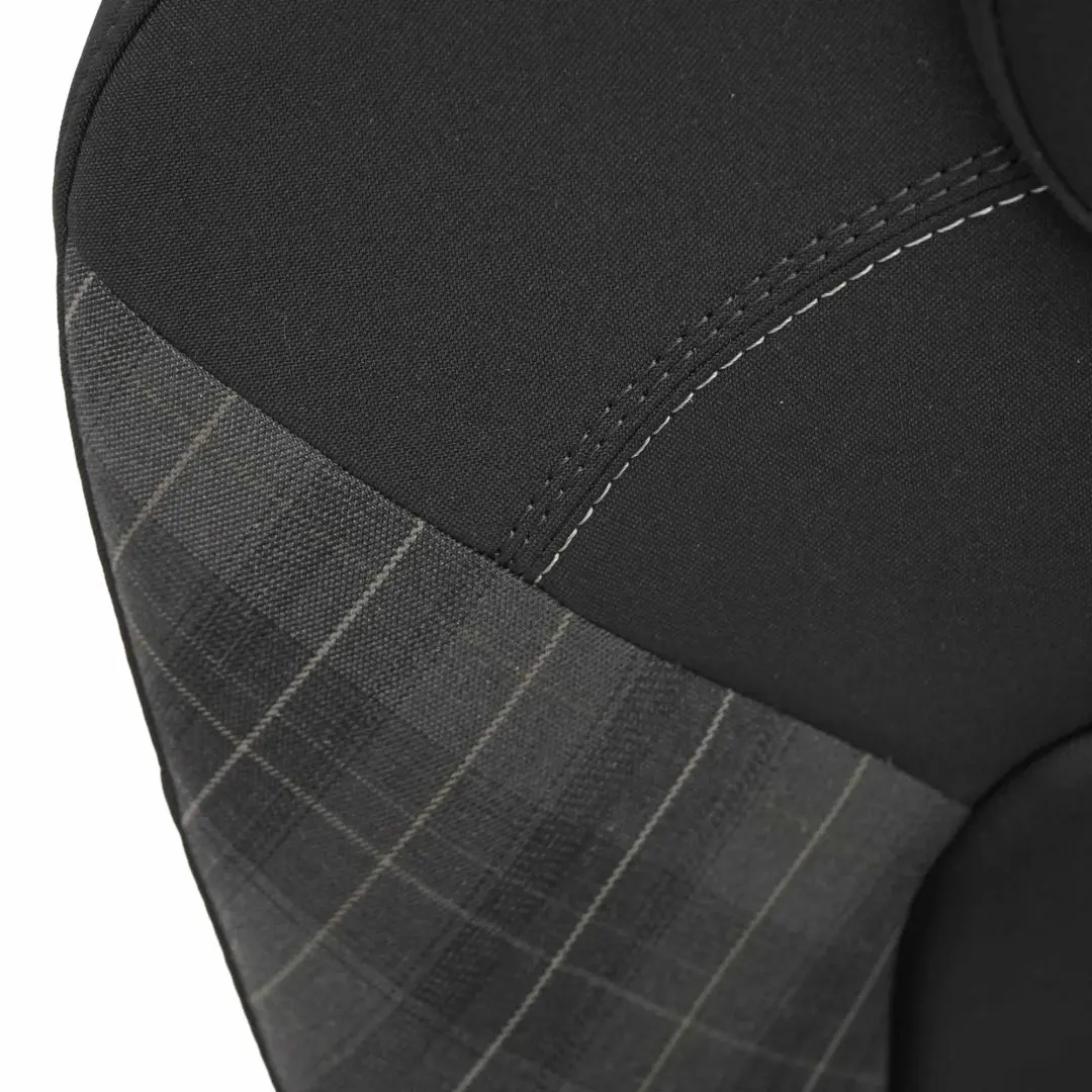 Posteriore Destro Rivestimento Schienale Panno Pelle Nero Carbonio per Mini F55 con numero di parte 7939548 Mini F55 Posteriore Destro Rivestimento Schienale Panno Pelle Nero Carbonio - SKU 7939548 - Numero di parte 7939548