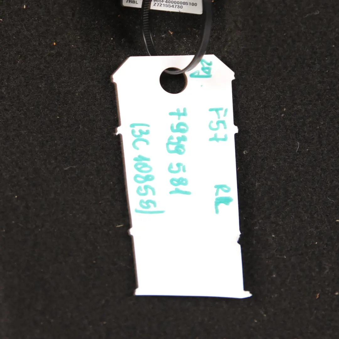 Mini F57 Oparcie Fotela Lewy Tył Czarna Skóra - SKU 7939581 - Numer Części 7939581