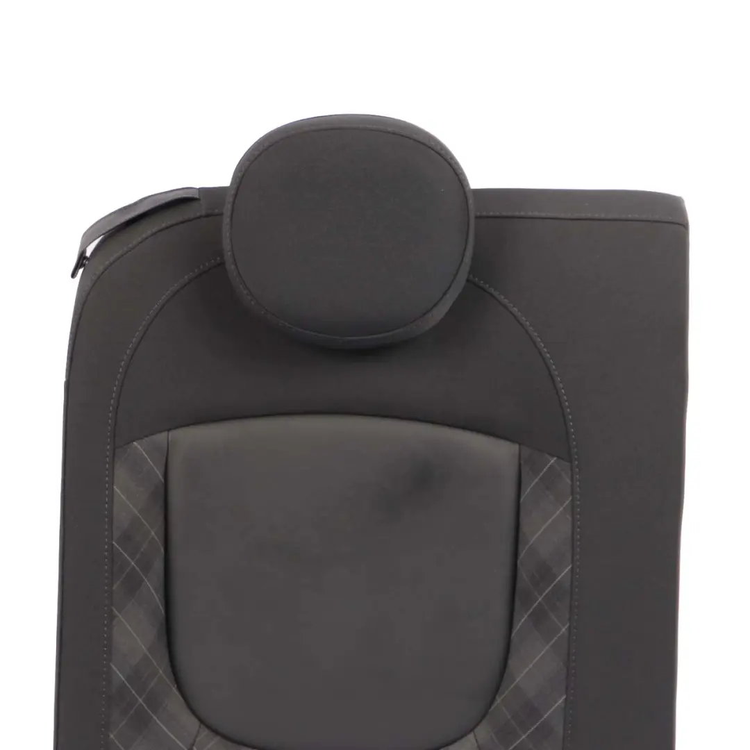 Mini F57 Seat Backrest Cabrio Rear Right O/S Cloth Leather Diamond Black - SKU 7939582 - Part number 7939582