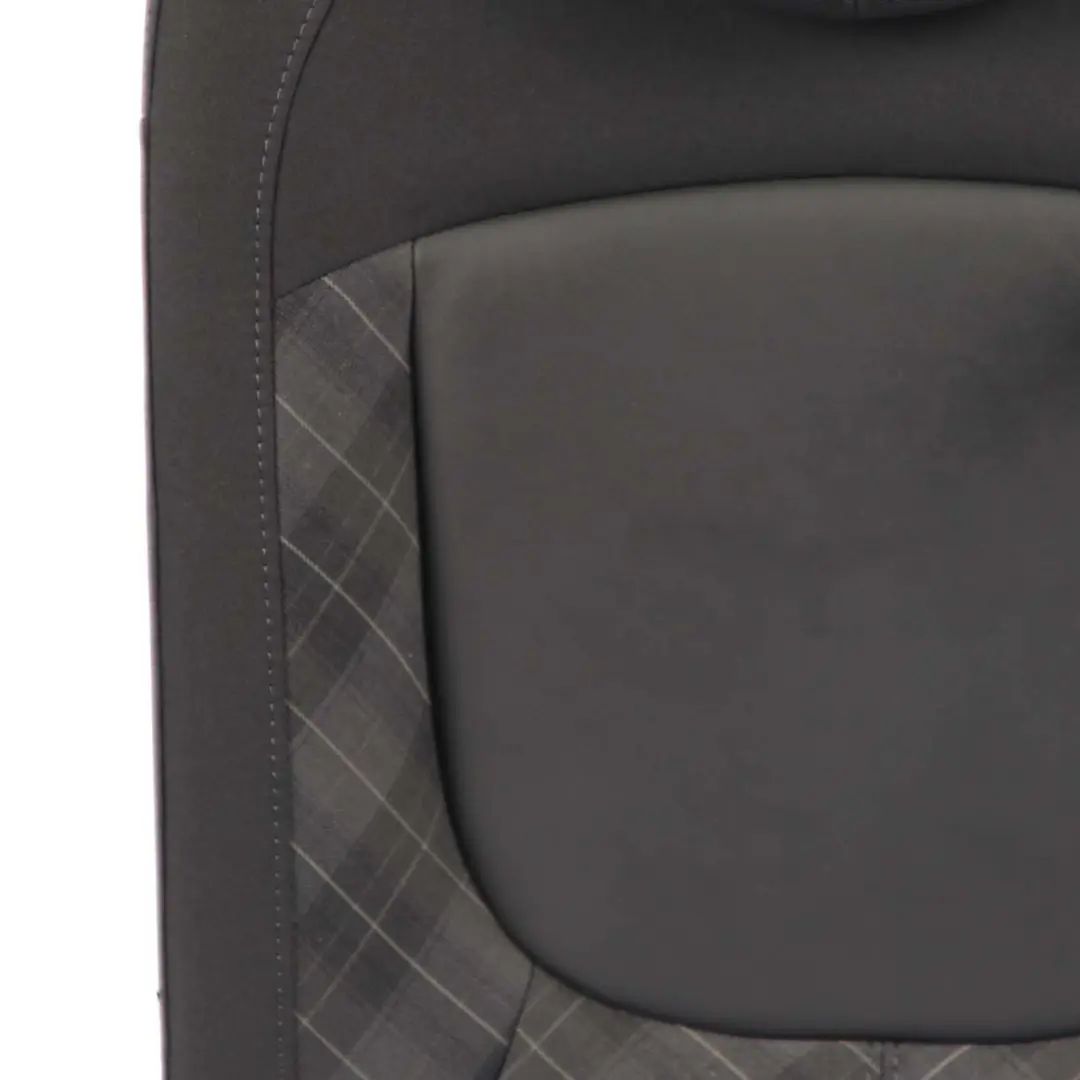 Mini F57 Seat Backrest Cabrio Rear Right O/S Cloth Leather Diamond Black - SKU 7939582 - Part number 7939582