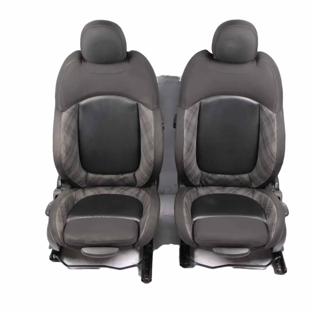 Fabric Cloth / Leather Interior Sport Seats Carbon Black to Mini Cooper One F56 with Part number 7939768 Mini Cooper One F56 Fabric Cloth / Leather Interior Sport Seats Carbon Black - SKU 7939768-1 - Part number 7939768