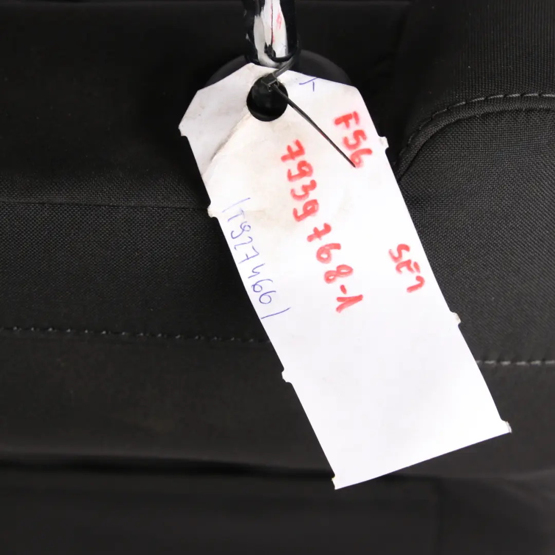 Fabric Cloth / Leather Interior Sport Seats Carbon Black to Mini Cooper One F56 with Part number 7939768 Mini Cooper One F56 Fabric Cloth / Leather Interior Sport Seats Carbon Black - SKU 7939768-1 - Part number 7939768