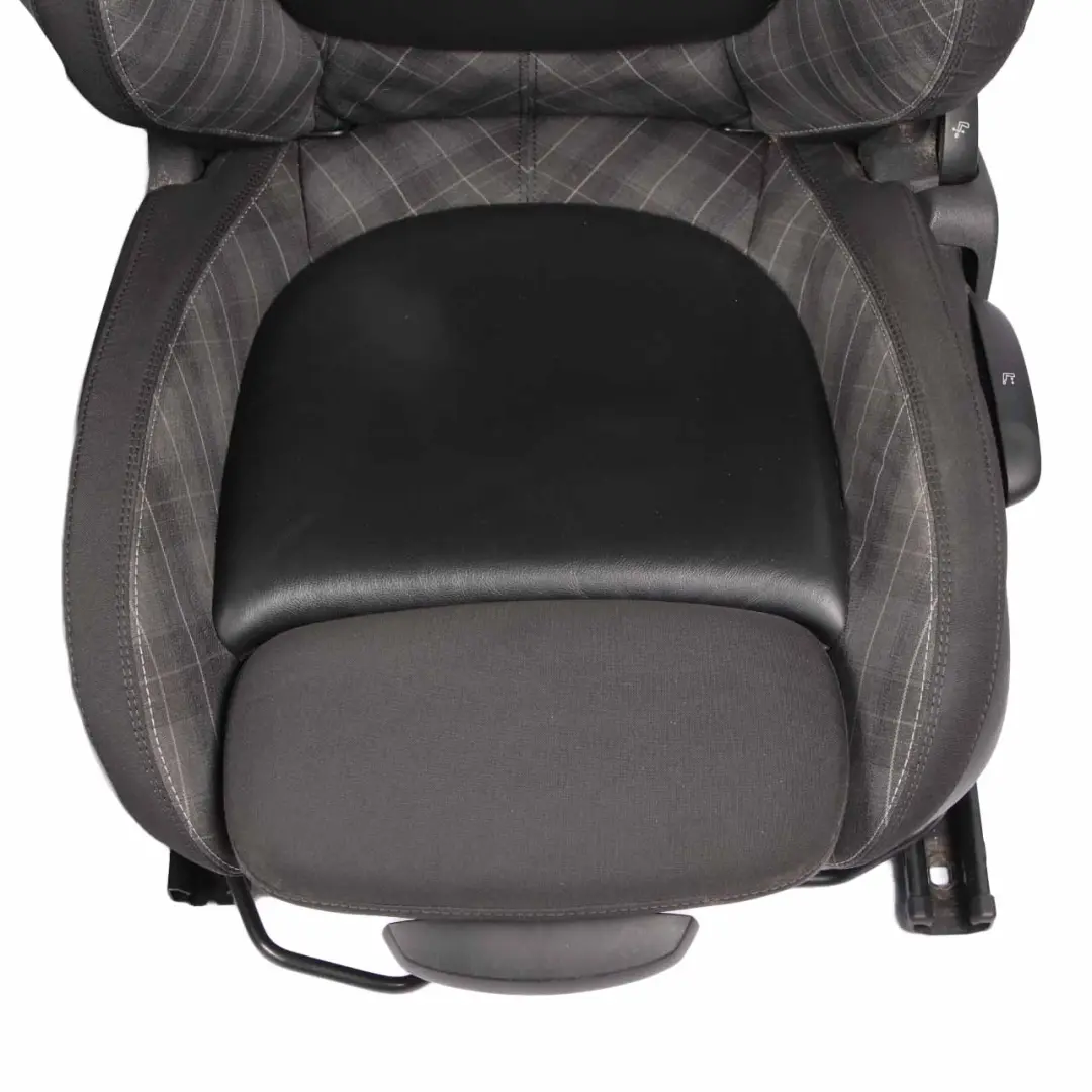 Fabric Cloth / Leather Interior Sport Seats Carbon Black to Mini Cooper One F56 with Part number 7939768 Mini Cooper One F56 Fabric Cloth / Leather Interior Sport Seats Carbon Black - SKU 7939768-1 - Part number 7939768