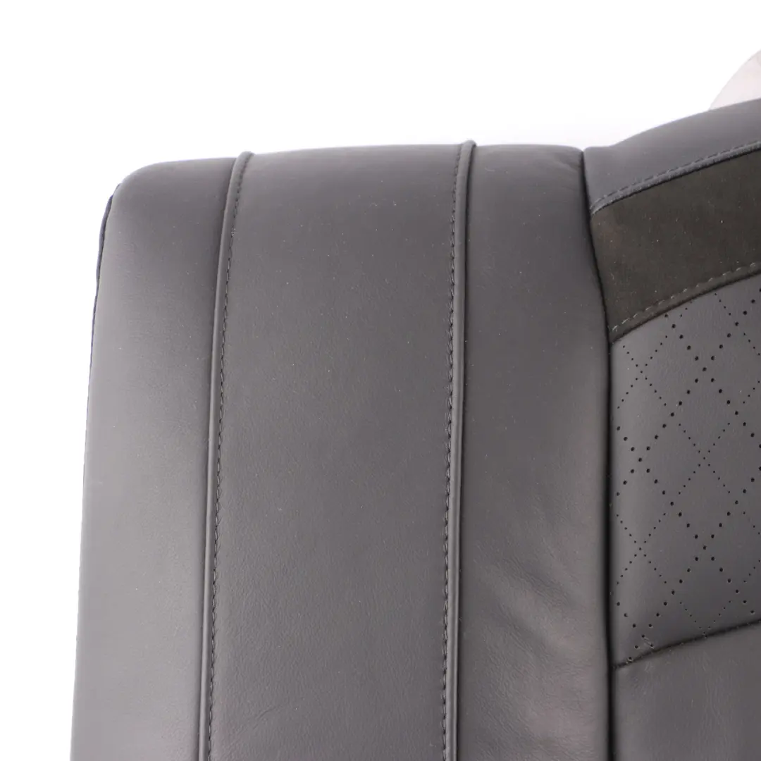 Mini F56 Rear Left N/S Seat Backrest Leather Carbon Black Cross Punch - SKU 7939771 - Part number 7939771