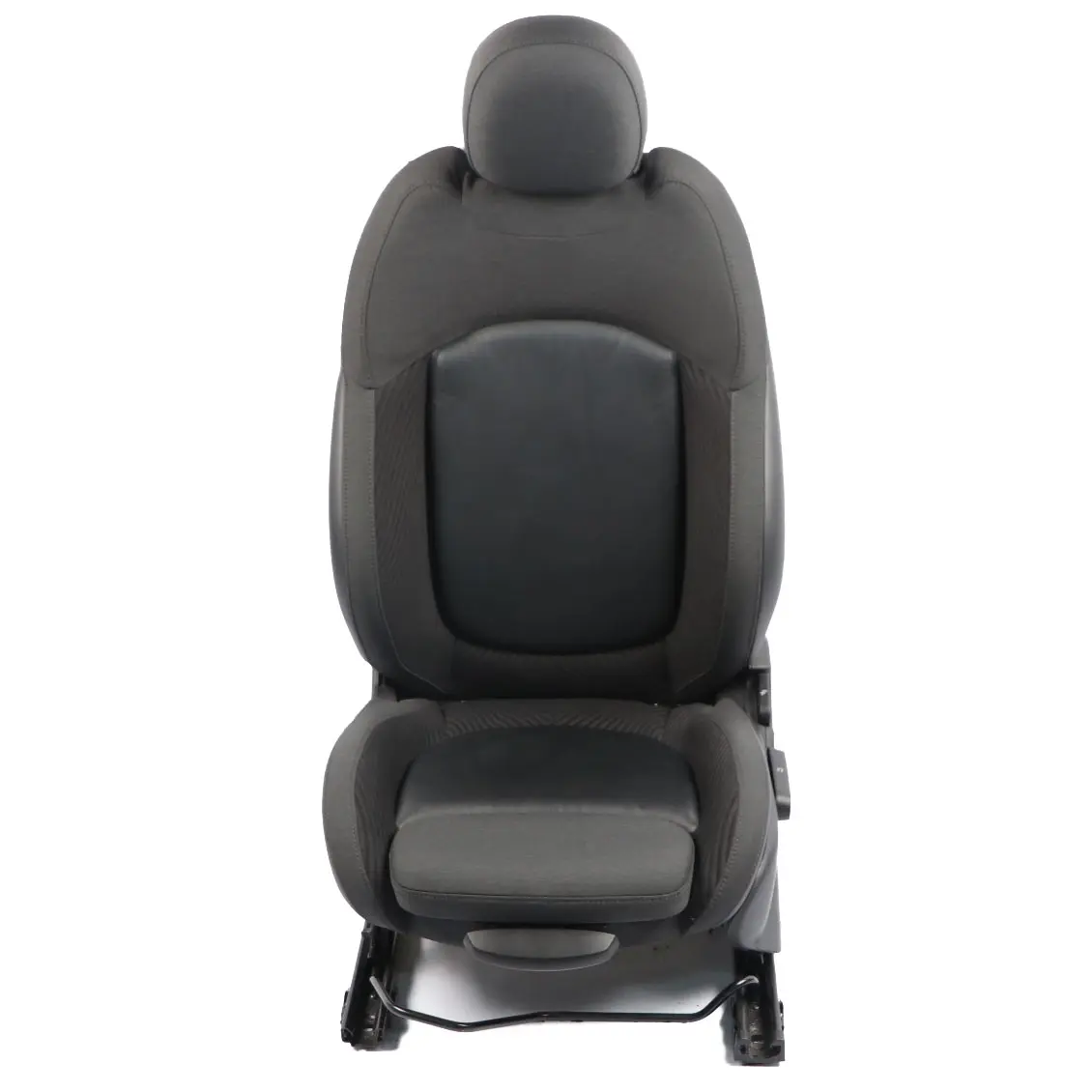 Mini F60 Delantero Izquierdo Asiento deportivo calefactable Cuero Carbono Negro