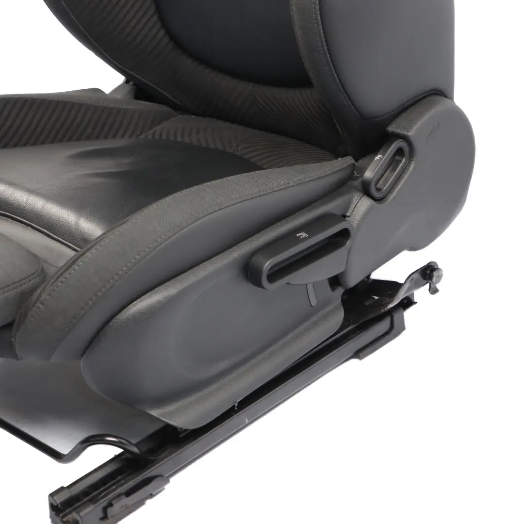 Front Left N/S Heated Sport Seat Cloth Leather Cord Carbon Black Mini F60 - SKU 7939781-1 - Part number 7939781