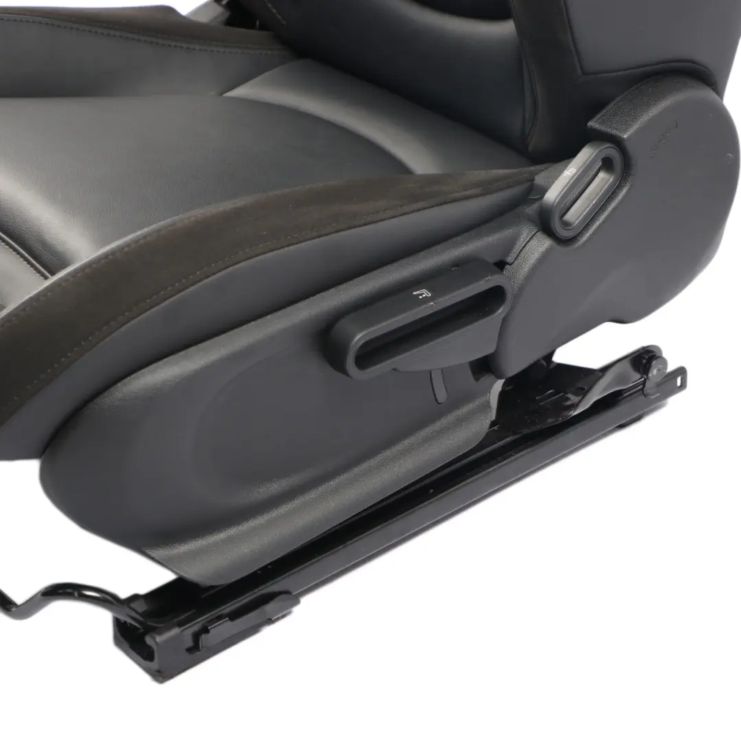 Mini F60 Front Seat Left N/S Sport Heated Leather Cross Punch Carbon Black - SKU 7939855-2 - Part number 7939855