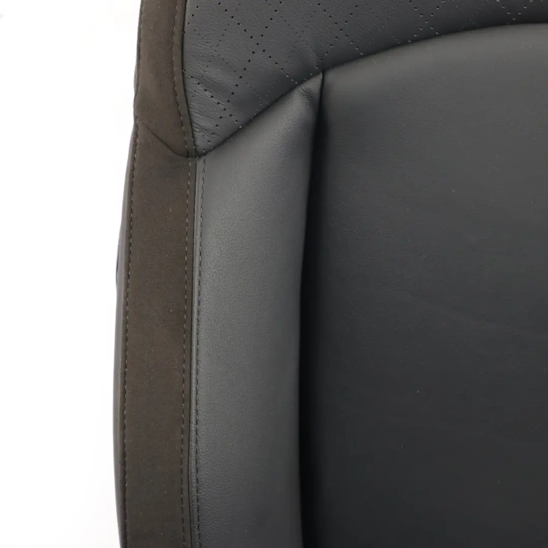 Mini F60 Front Seat Left N/S Sport Heated Leather Cross Punch Carbon Black - SKU 7939855-2 - Part number 7939855
