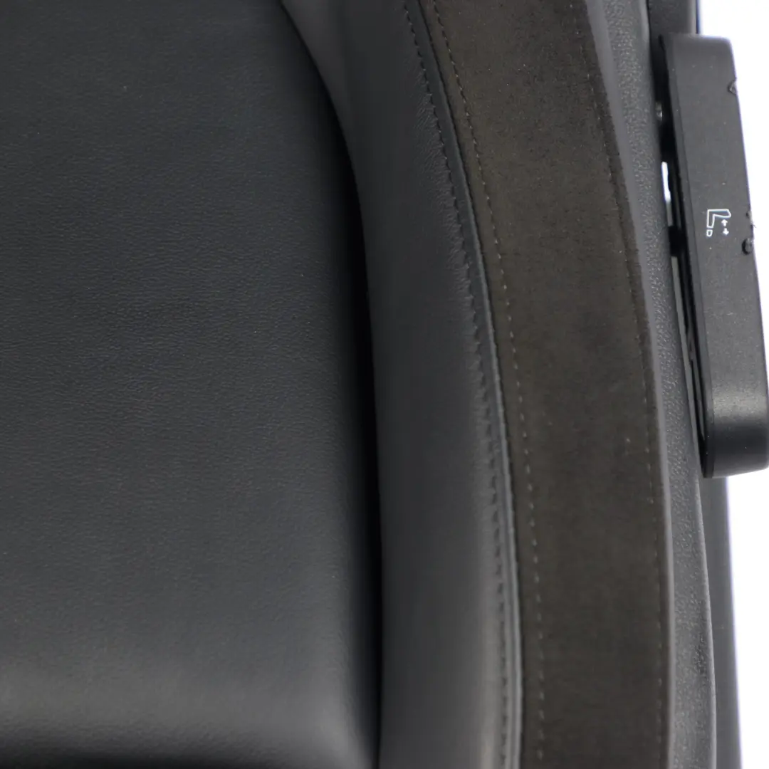 Mini F60 Front Seat Left N/S Sport Heated Leather Cross Punch Carbon Black - SKU 7939855-2 - Part number 7939855