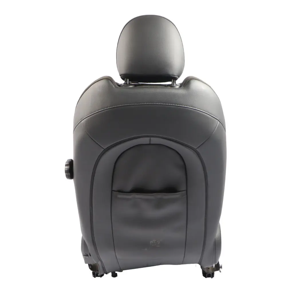Mini F55 Front Seat Sport Right O/S Heated Leather Cross Punch Carbon Black - SKU 7939856-1 - Part number 7939856