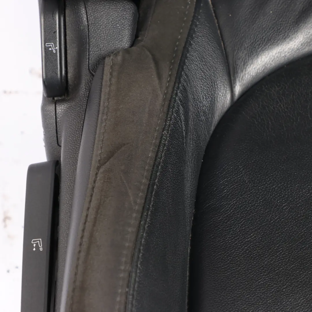 Mini F55 Front Seat Sport Right O/S Heated Leather Cross Punch Carbon Black - SKU 7939856-1 - Part number 7939856