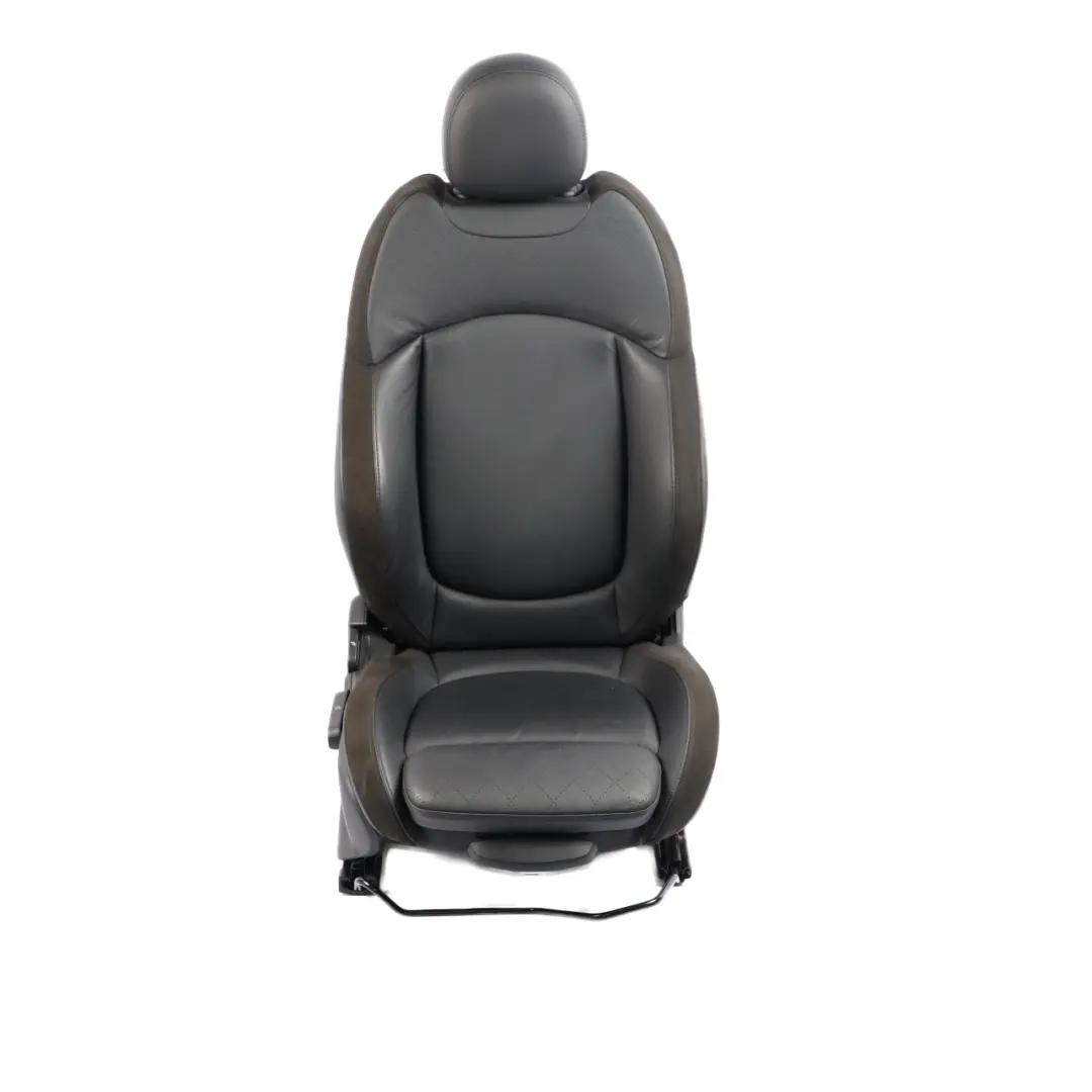 Mini F60 Front Seat Right O/S Sport Heated Leather Cross Punch Carbon Black - SKU 7939856-2 - Part number 7939856