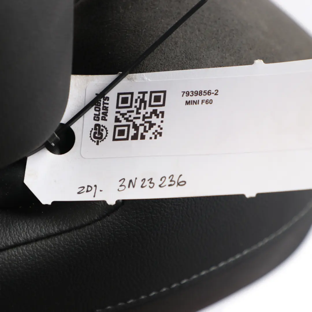Front Seat Right O/S Sport Heated Leather Cross Punch Carbon Black to Mini F60 with Part number 7939856 Mini F60 Front Seat Right O/S Sport Heated Leather Cross Punch Carbon Black - SKU 7939856-2 - Part number 7939856