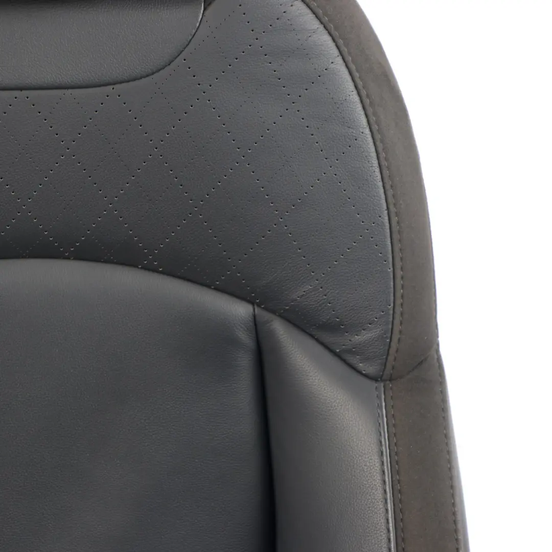 Mini F60 Front Seat Right O/S Sport Heated Leather Cross Punch Carbon Black - SKU 7939856-2 - Part number 7939856