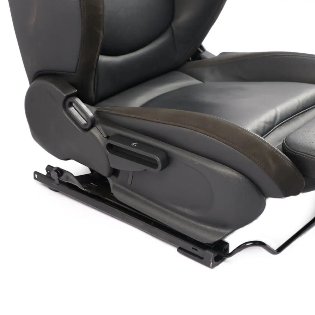 Mini JCW F60 Vorne Rechts Beheizter Ledersitz Dinamica Carbon Schwarz / Grau - SKU 7939856-2 - Teilenummer 7939856