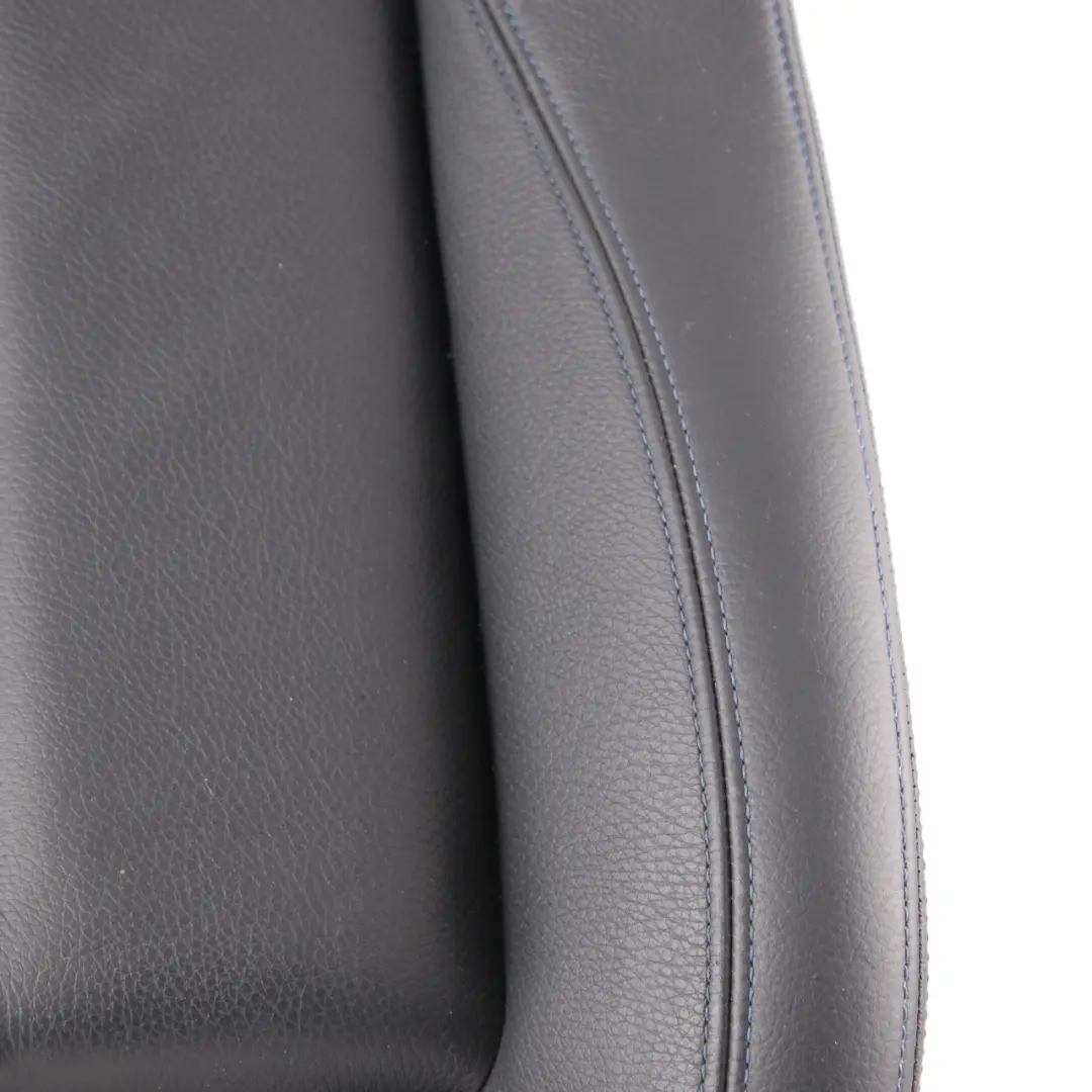 BMW F33 Seat Cover Front Left Right N/O/S Heated Sport Seat Leather Black Blue - SKU 7939924 - Part number  7939924