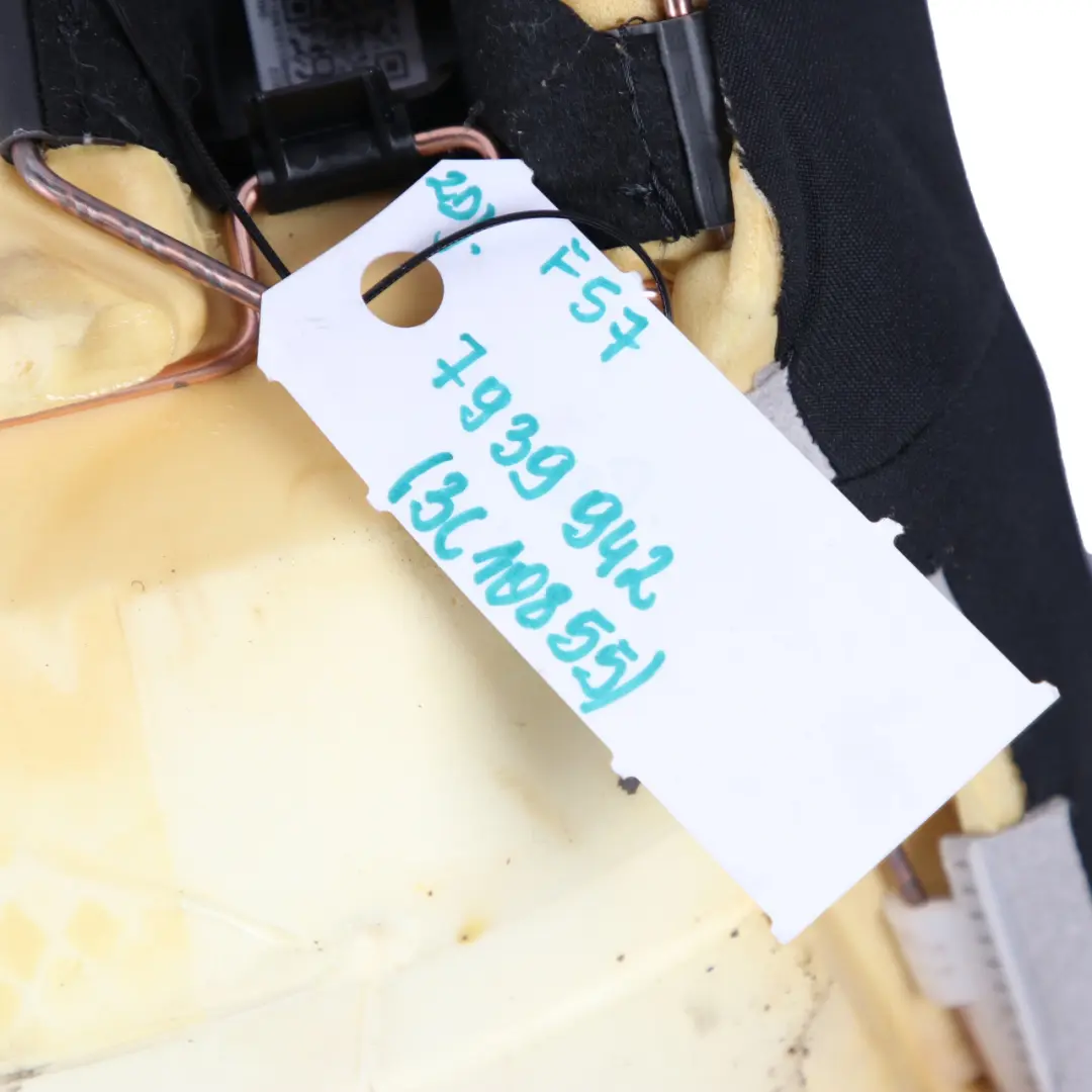 Asiento Trasero Banqueta Cabrio Tela Cuero Carbono Negro Diamante para Mini F57 con número de pieza 7939942 Mini F57 Asiento Trasero Banqueta Cabrio Tela Cuero Carbono Negro Diamante - SKU 7939942 - Número de pieza 7939942