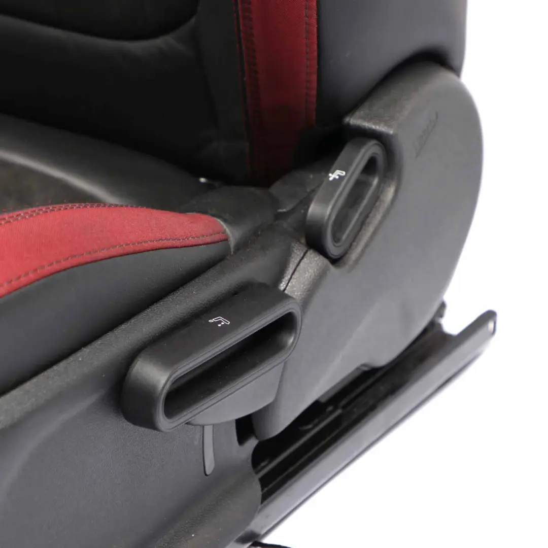 Seats Mini F56 John Cooper Works Sport Dinamica Leather Carbon Black to with Part number 7939945 Seats Mini F56 John Cooper Works Sport Dinamica Leather Carbon Black - SKU 7939945-1 - Part number 7939945