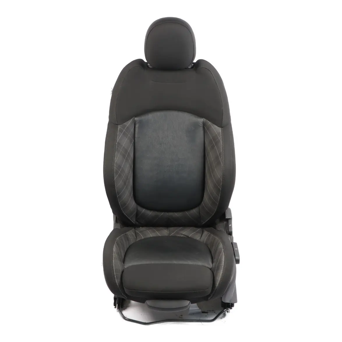 Mini F56 Siège Avant Sport Gauche Intérieur Tissu Cuir Diamond Black