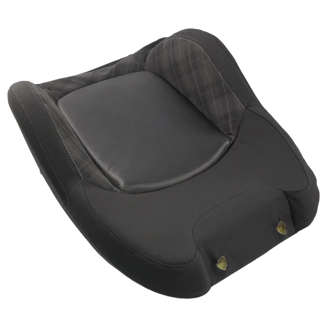 Front Right Sport Seat O/S Backrest Cloth Fabric Diamond Carbon Black to Mini F56 with Part number 7939982 Mini F56 Front Right Sport Seat O/S Backrest Cloth Fabric Diamond Carbon Black - SKU 7939982 - Part number 7939982