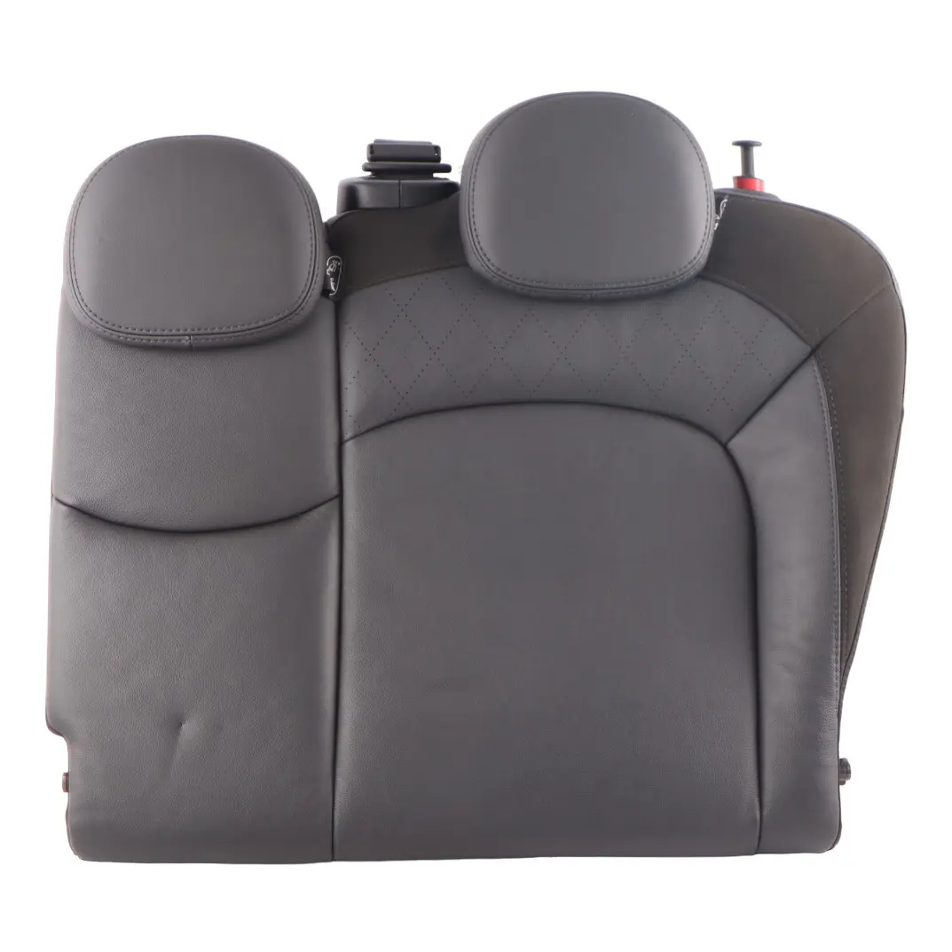 Backrest Rear Left N/S Back Cover Leather Cross Punch Carbon Black to Mini F55 Seat with Part number 7940801 Mini F55 Seat Backrest Rear Left N/S Back Cover Leather Cross Punch Carbon Black - SKU 7940801 - Part number 7940801