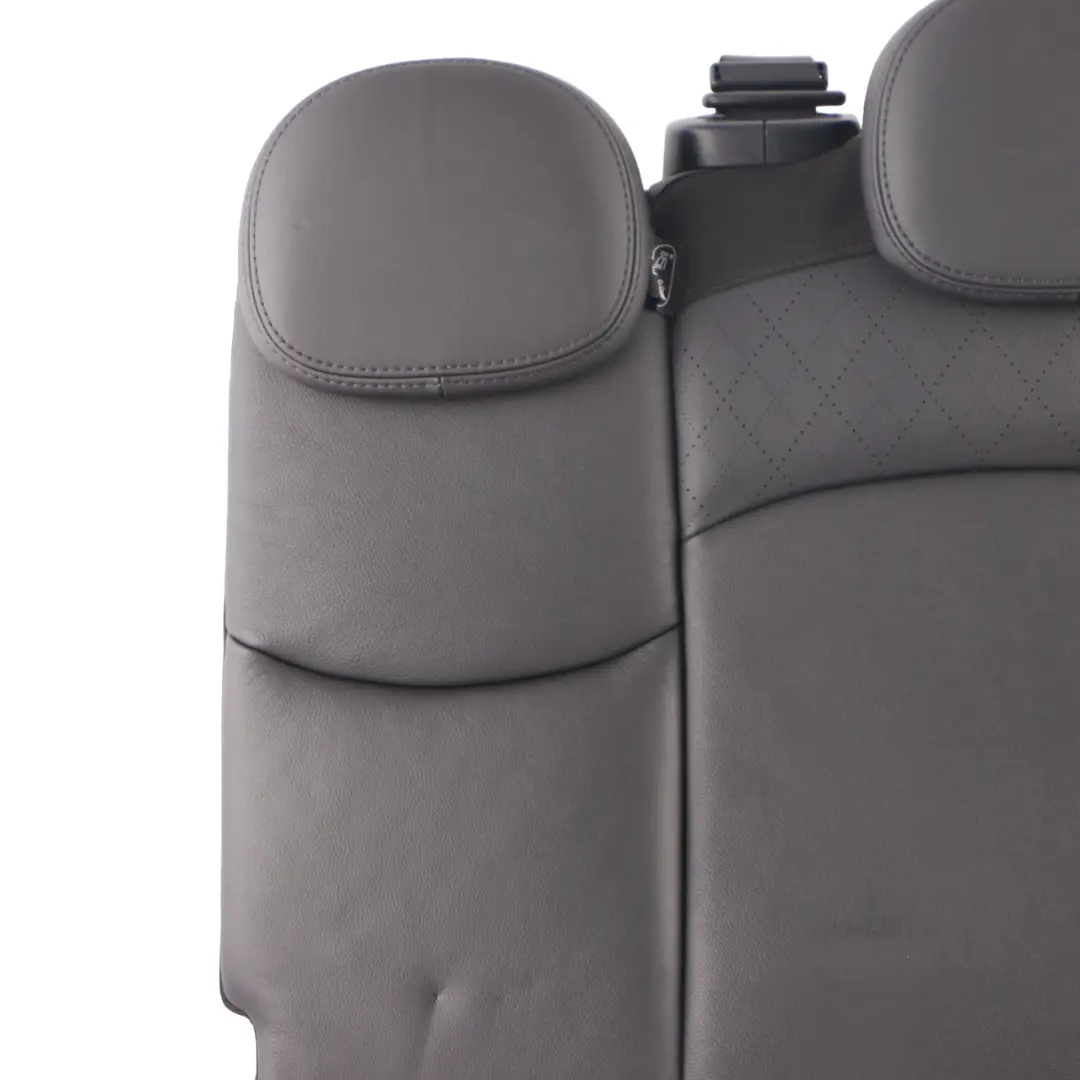 Mini F55 Seat Backrest Rear Left N/S Back Cover Leather Cross Punch Carbon Black - SKU 7940801 - Part number 7940801