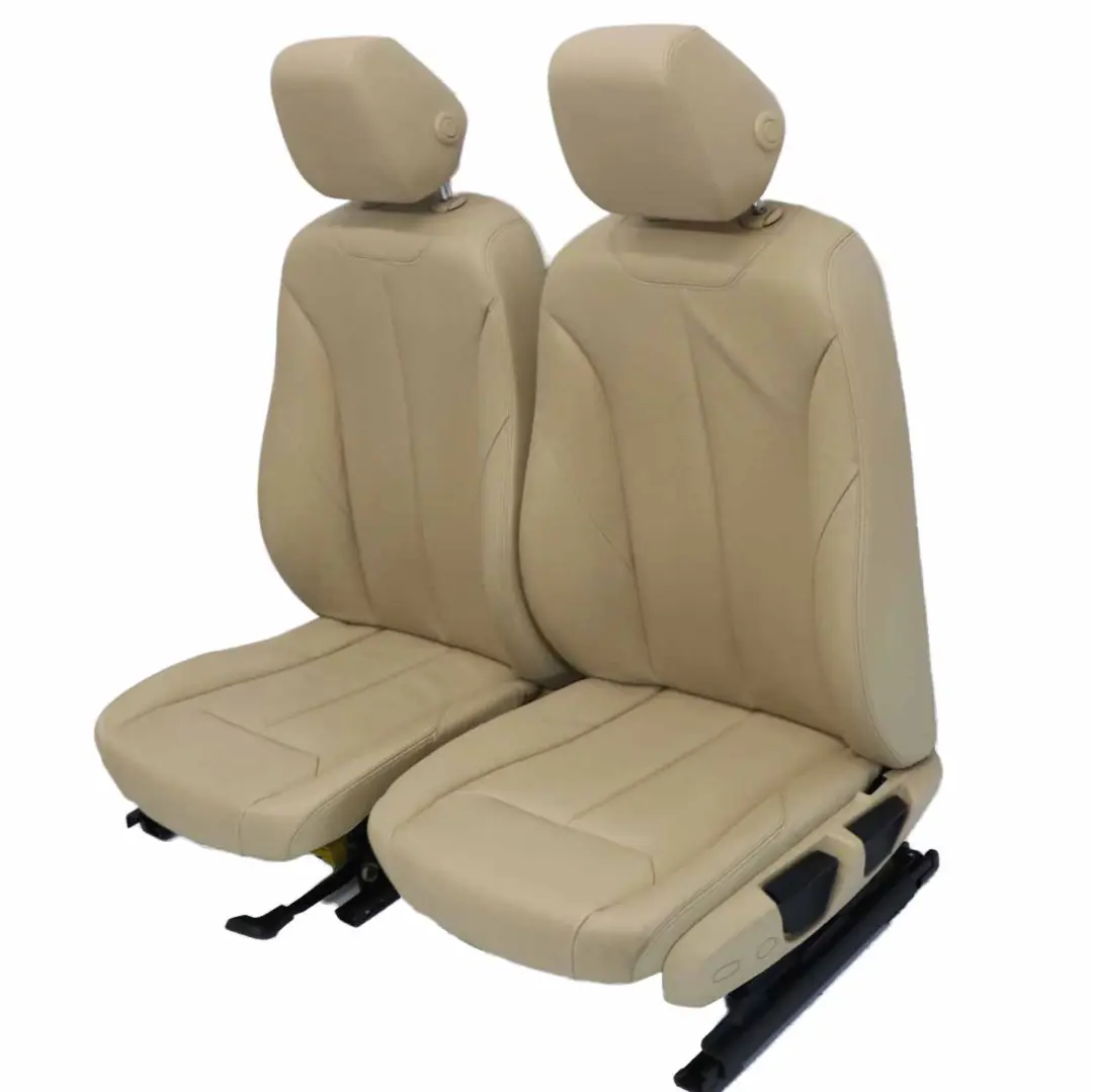  Ledersitze BMW F30 Limousine Venetobeige Interieur Vorderseite Rücksitz Türkarte - SKU F30 Venetobeige Leather Seats - Teilenummer F30 Venetobeige Leather Seats