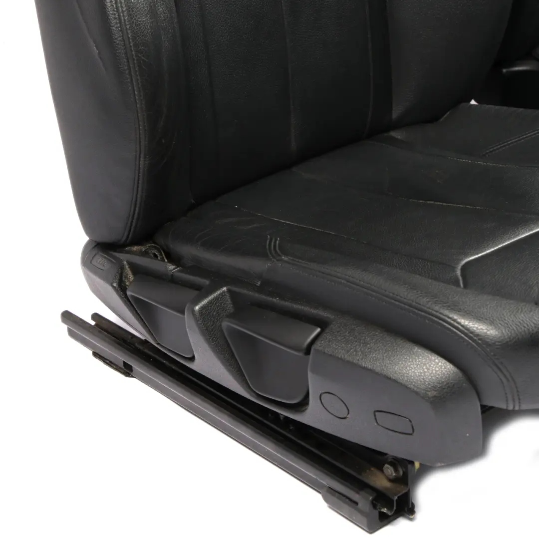 BMW F30 Leather Seats Black / Exclusive Seam Front Rear Seat Set with Door Cards - SKU 7941261-1 - Part number 7941261