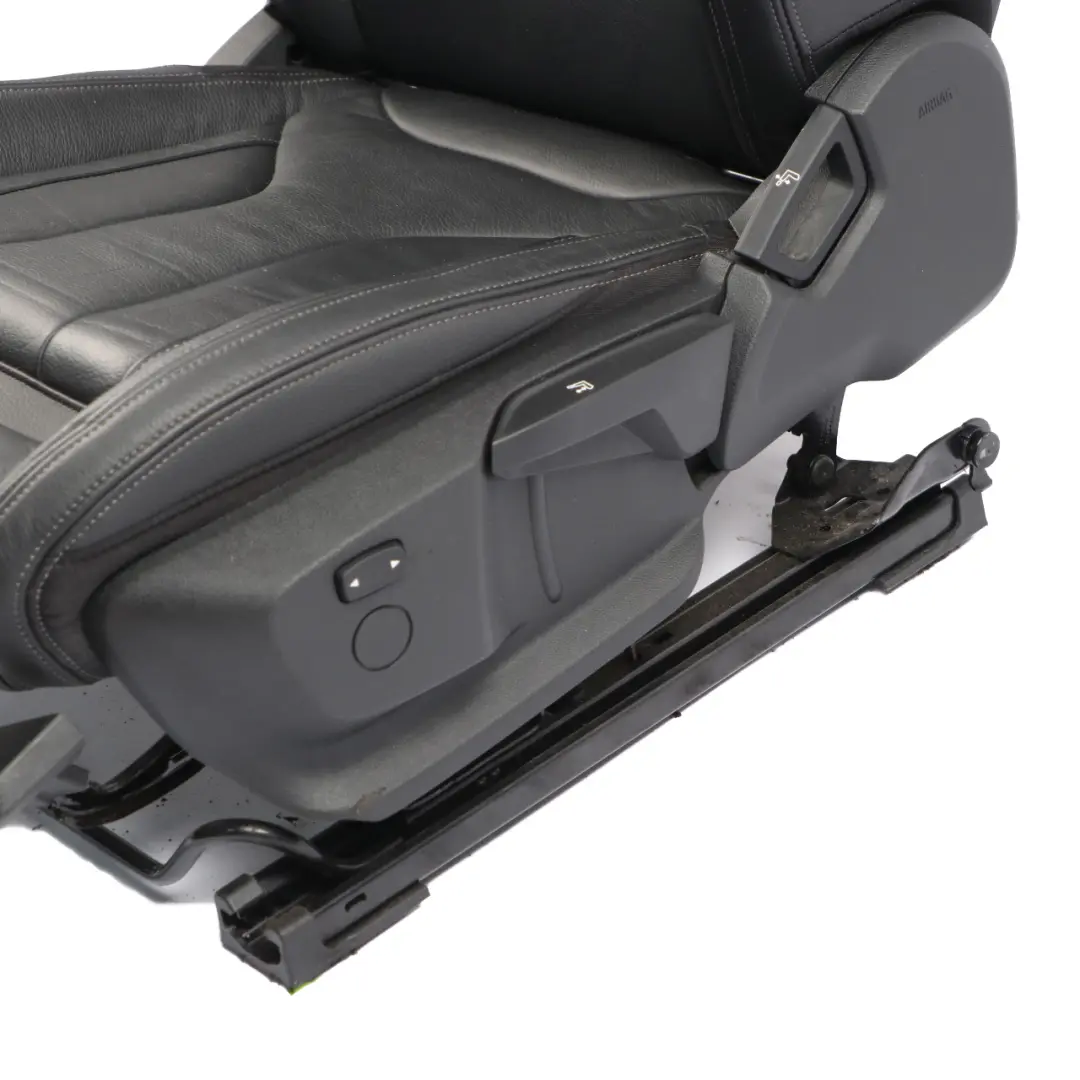 BMW F40 M135i Front Seat Left N/S Heated Leather Dakota Perforated Black - SKU 7942043-1 - Part number 7942043