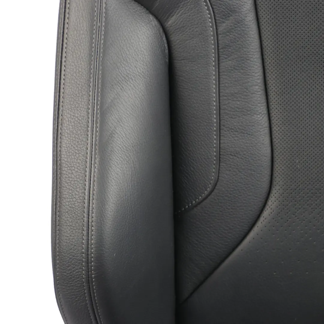 BMW F40 M135i Front Seat Left N/S Heated Leather Dakota Perforated Black - SKU 7942043-1 - Part number 7942043
