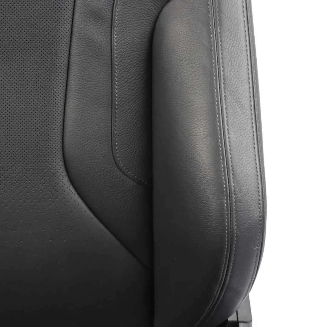 BMW F40 M135i Front Seat Left N/S Heated Leather Dakota Perforated Black - SKU 7942043-1 - Part number 7942043