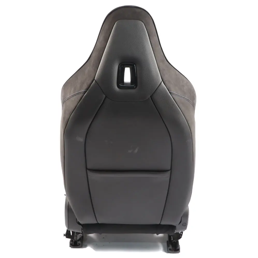 BMW F40 M135i Vordersitz Links Beheizt Innenraum Stoff Trigon Alcantara Schwarz - SKU 7942045-1 - Teilenummer 7942045