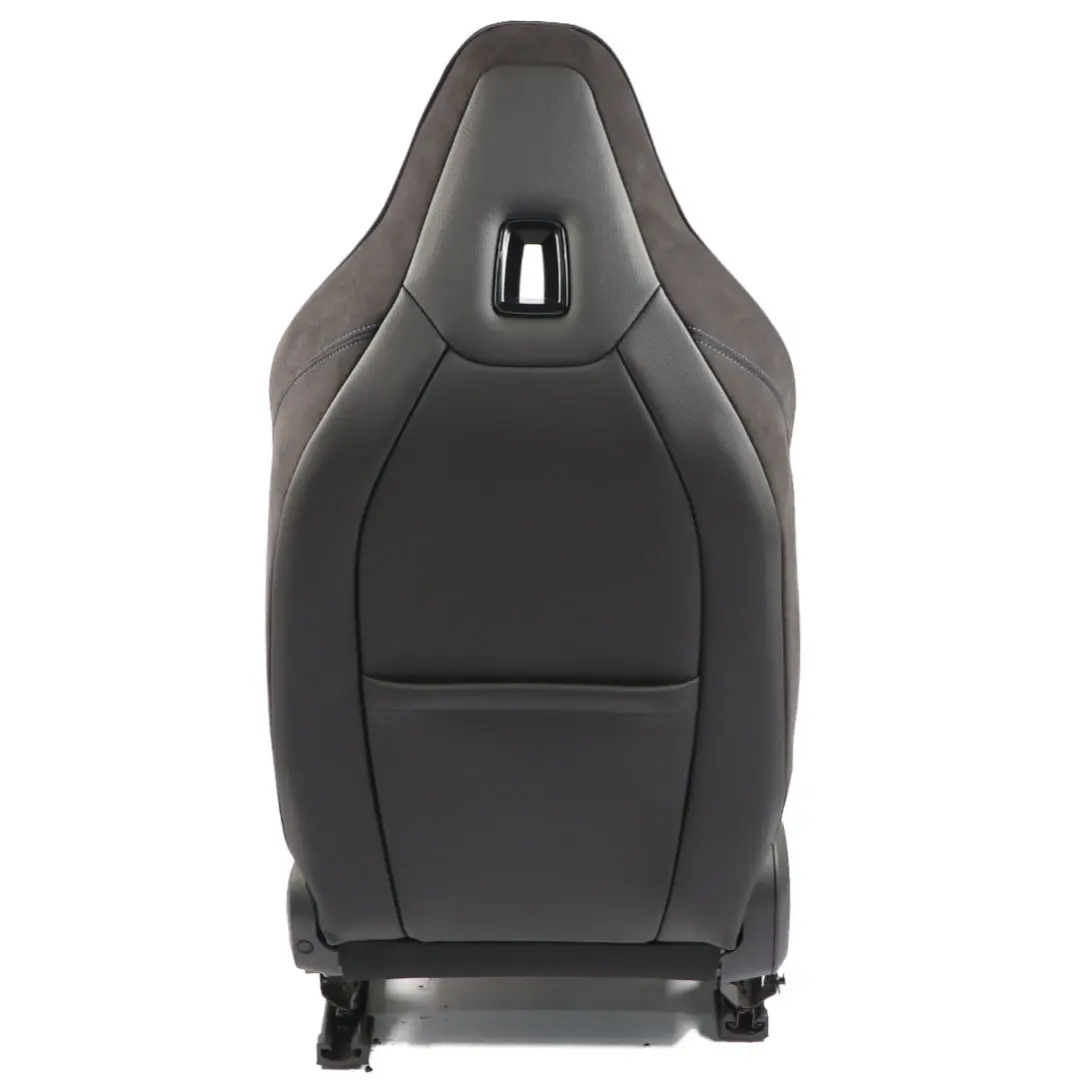 BMW F40 M135i Front Seat Right O/S Heated Interior Cloth Trigon Alcantara Black - SKU 7942046-1 - Part number 7942046