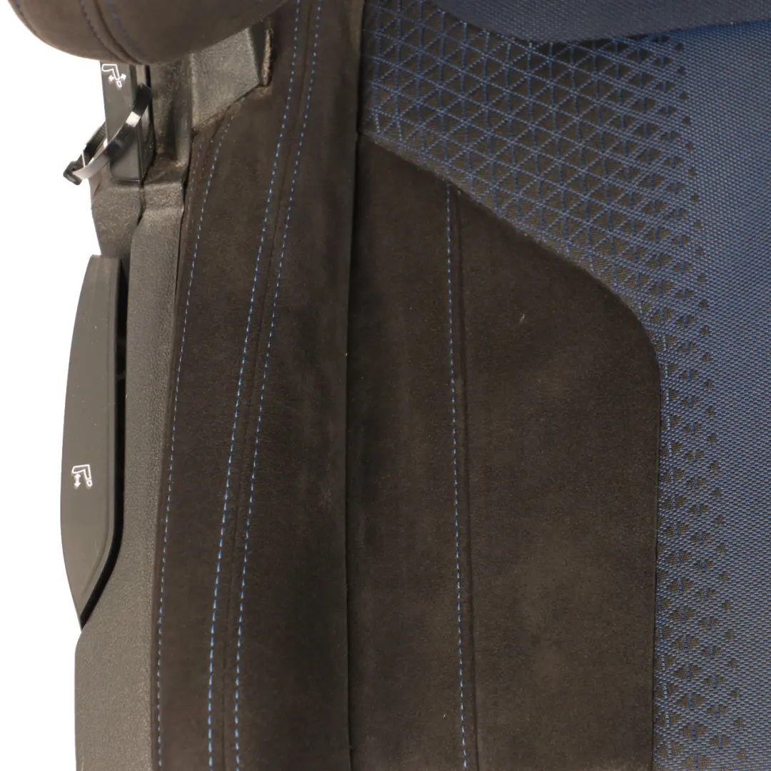 BMW F40 F44 M135i Front Sport Seat Heated Cloth Trigon Alcantara Black Right O/S - SKU 7942046-1 - Part number 7942046