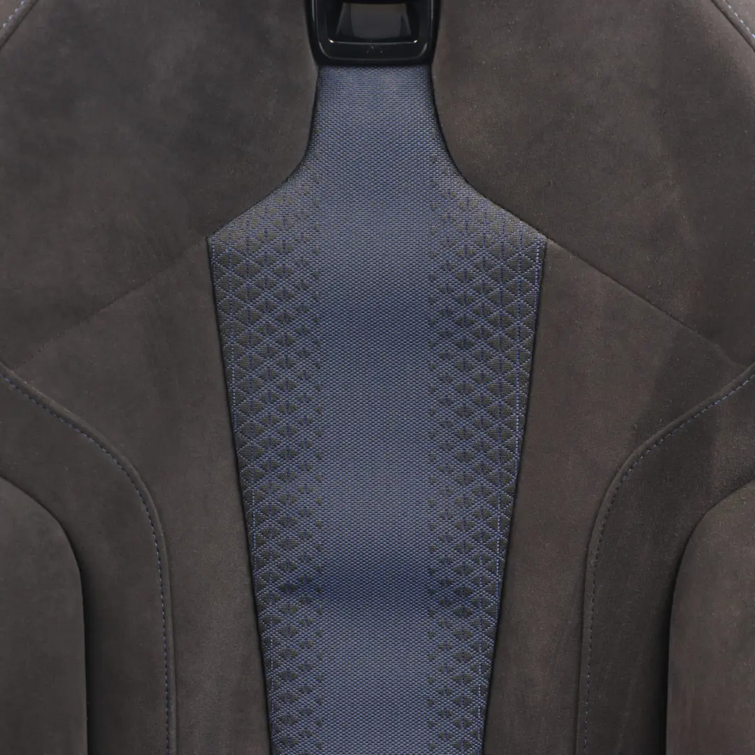 BMW F40 F44 M135i Front Sport Seat Heated Cloth Trigon Alcantara Black Right O/S - SKU 7942046-1 - Part number 7942046