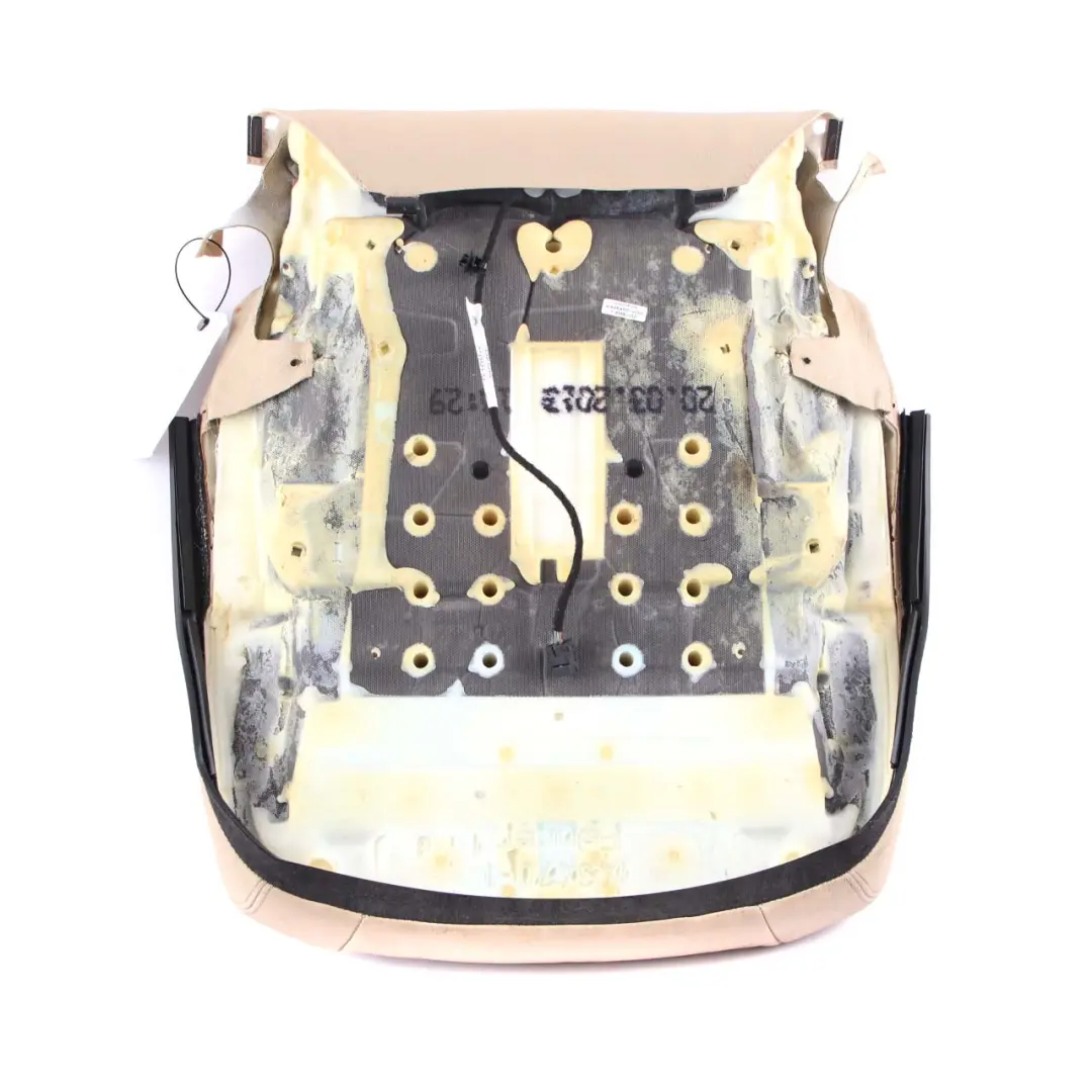 Front Seat Cover BMW F30 F31 Left Right N/O/S Heated Seat Padding Leather Beige to with Part number 7943216 Front Seat Cover BMW F30 F31 Left Right N/O/S Heated Seat Padding Leather Beige - SKU 7943216 - Part number 7943216