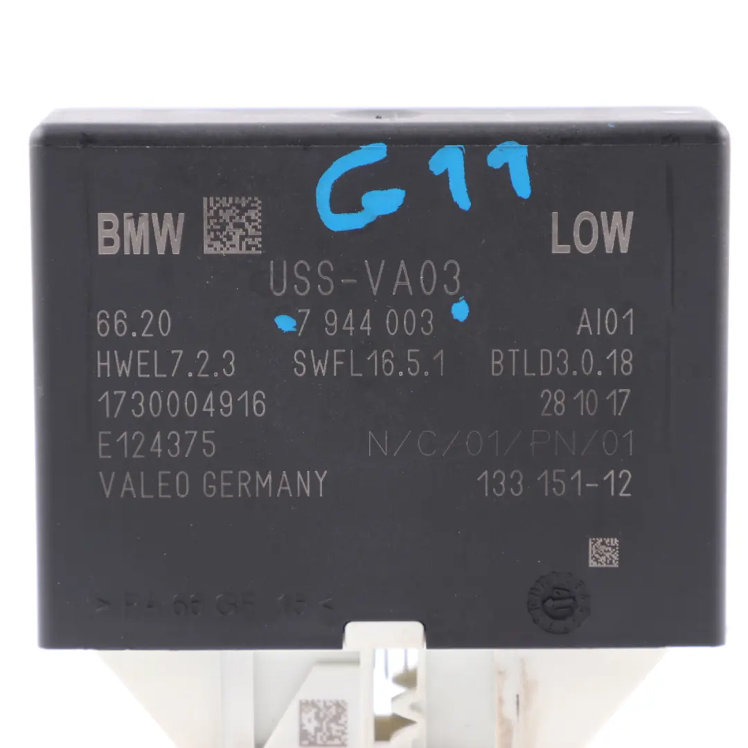 BMW G30 G31 G11 G32 GT Módulo PDC Asistencia Aparcamiento - SKU 7944003 - Número de pieza 7944003