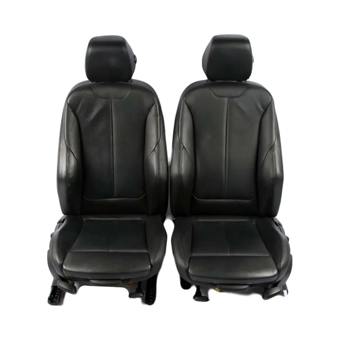 Heated Black Leather Interior Seats with Airbag and Door Cards to BMW F30 M Sport with Part number 7944250 BMW F30 M Sport Heated Black Leather Interior Seats with Airbag and Door Cards - SKU 7944250-1 - Part number 7944250