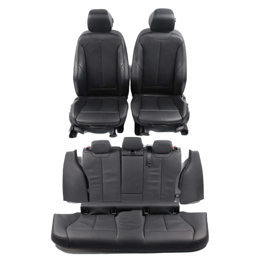  Seats BMW F31 Heated M Sport Black Leather Interior Front Rear Seat Set - SKU 7944250-3 - Part number 7944250