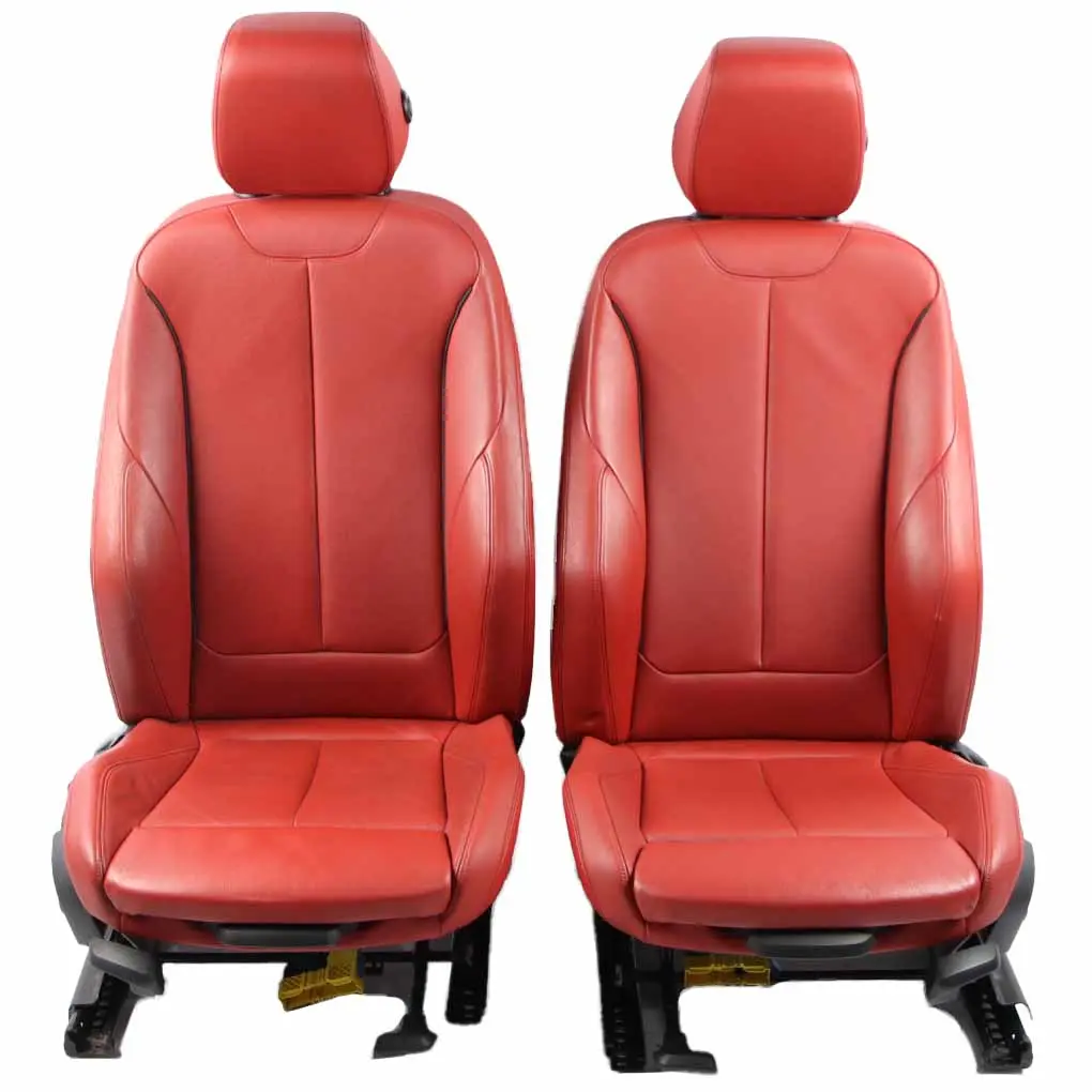  Leather Seats BMW F30 M Sport Korall Rot Red Heated Dakota Front Rear Seat - SKU 7944254-1 - Part number 7944254