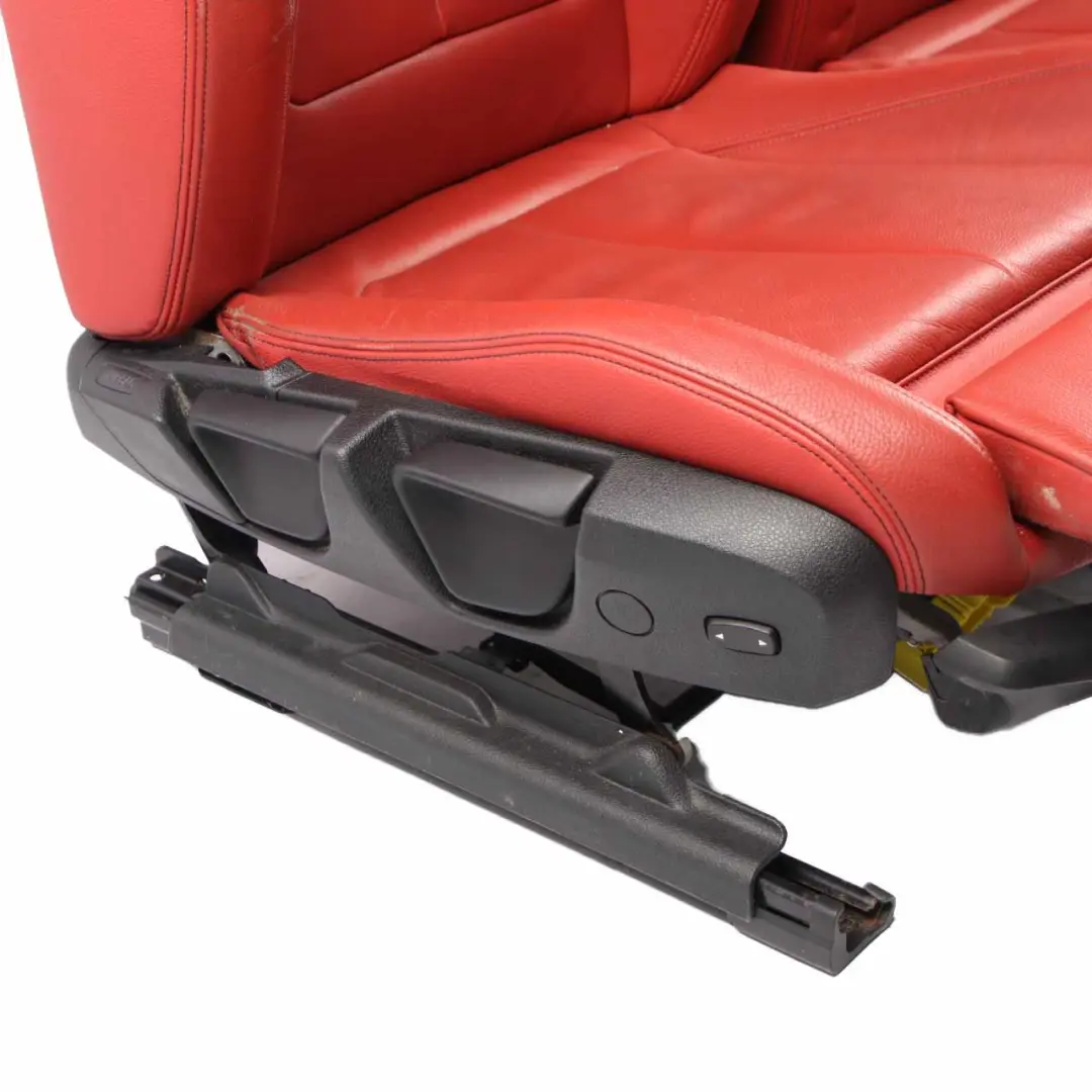  Leather Seats BMW F30 M Sport Korall Rot Red Heated Dakota Front Rear Seat - SKU 7944254-1 - Part number 7944254