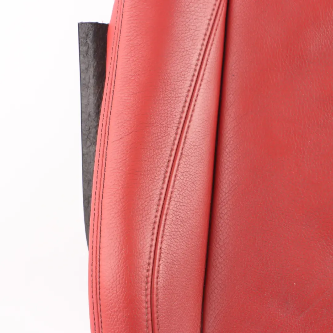 Leather Seat BMW F20 F30 Sport Seating Cover Panel Coral Red to with Part number 7944254 Leather Seat BMW F20 F30 Sport Seating Cover Panel Coral Red - SKU 7944254 - Part number 7944254