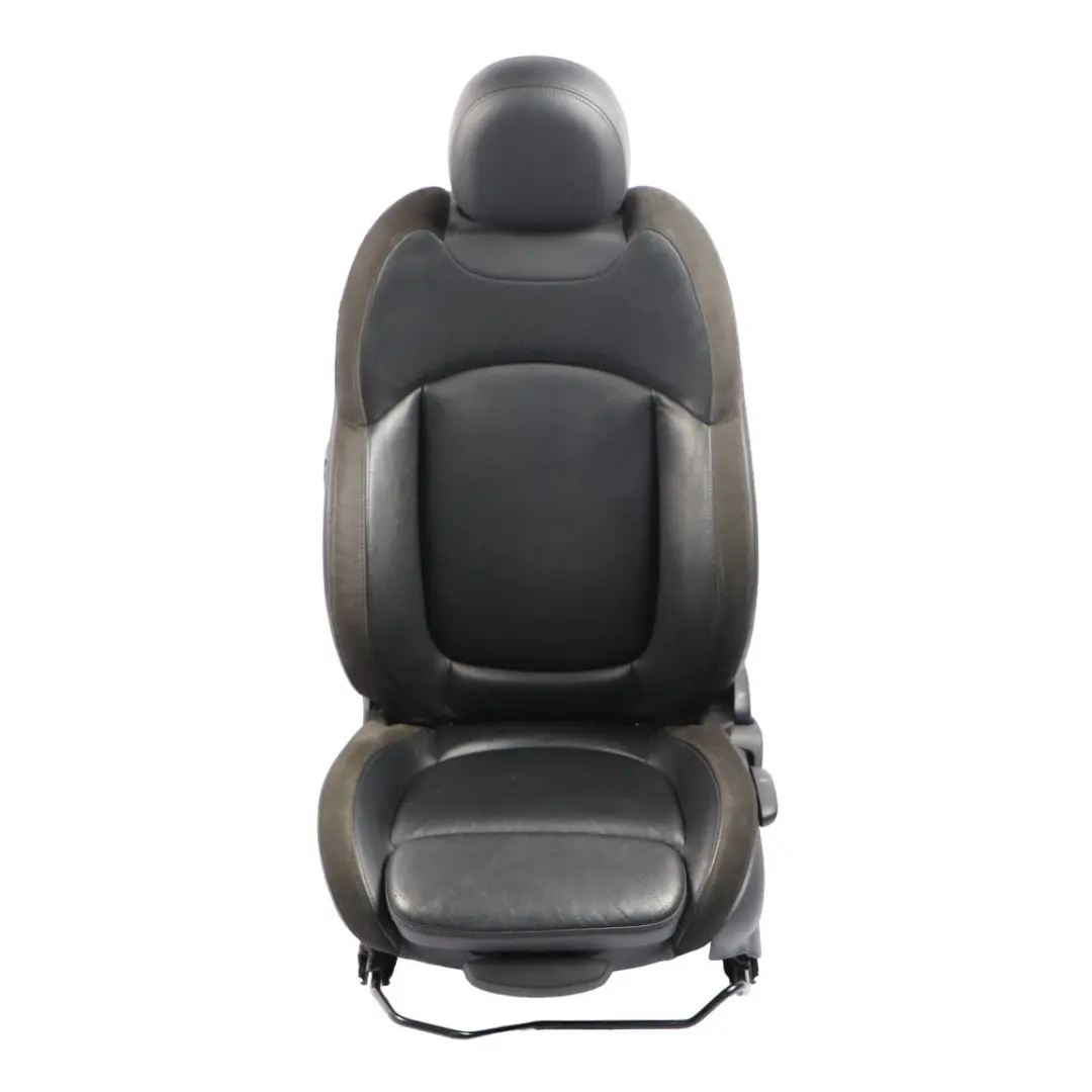 Mini F56 Siège avant sport gauche chauffant intérieur tissu cuir carbone noir - SKU 7946453 - Numéro de pièce 7946453