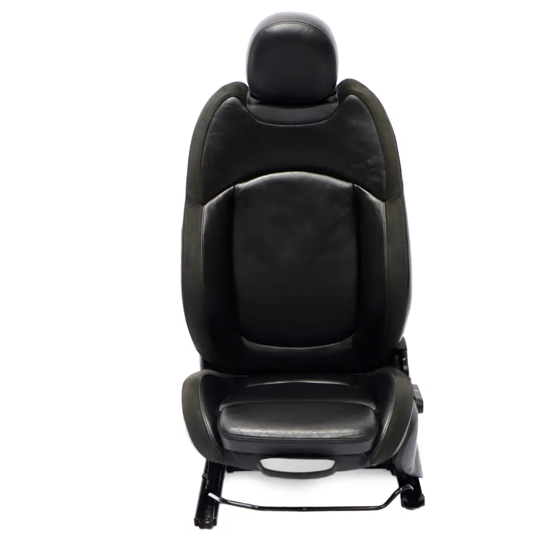 Mini F56 Siège avant sport gauche chauffant intérieur tissu cuir carbone noir - SKU 7946453 - Numéro de pièce 7946453
