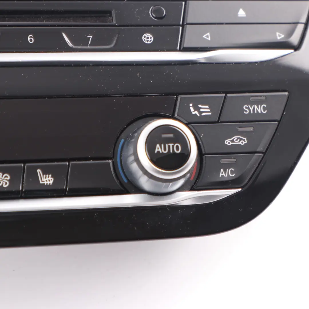 Control Panel BMW G30 Automatic Air Conditioning A/C Radio Player Switch to with Part number 7947901 Control Panel BMW G30 Automatic Air Conditioning A/C Radio Player Switch - SKU 7947901 - Part number 7947901