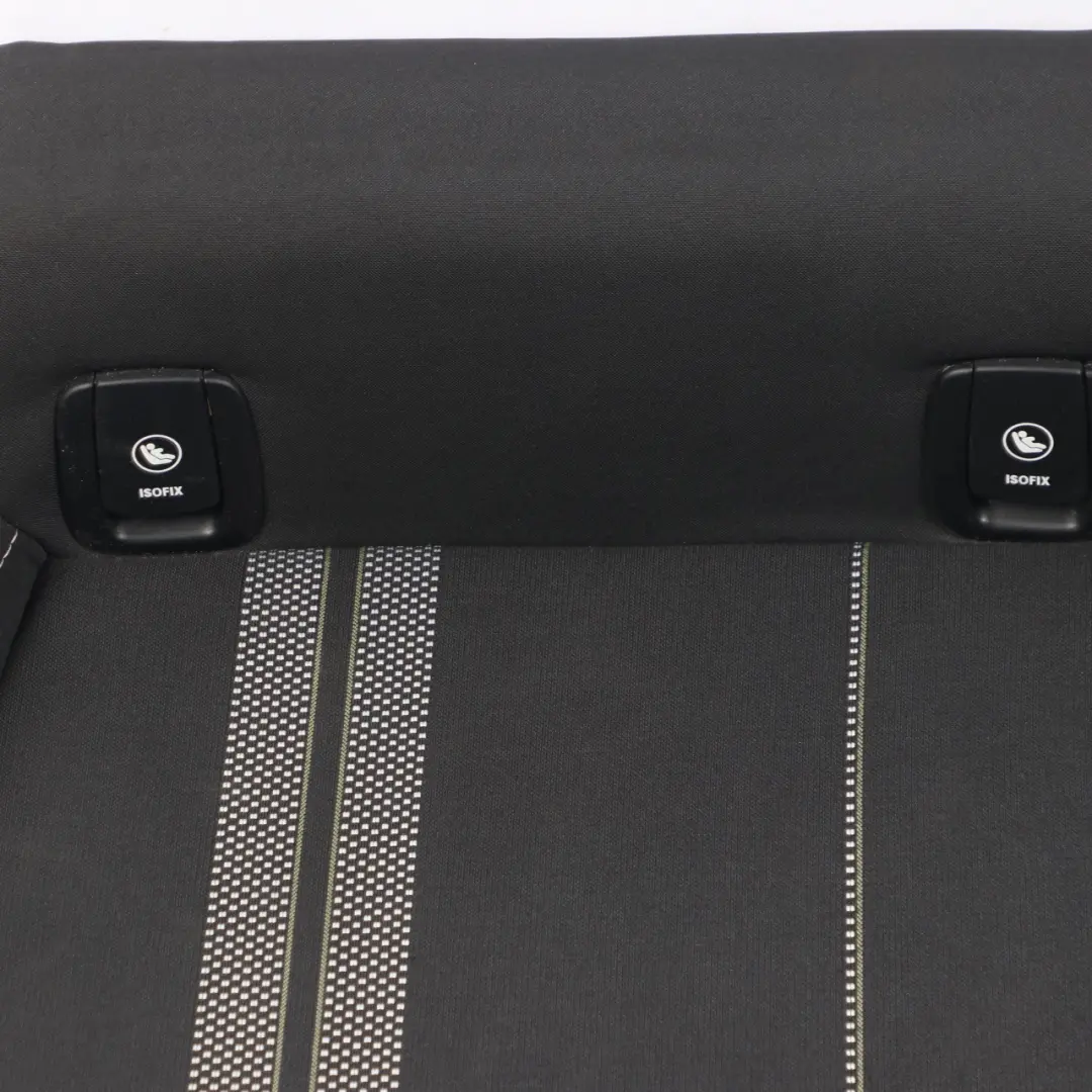 Bench Couch Cover Cloth Fabric Double Stripe Carbon Black to Mini F55 Rear Seat with Part number 7948937 Mini F55 Rear Seat Bench Couch Cover Cloth Fabric Double Stripe Carbon Black - SKU 7948937 - Part number 7948937